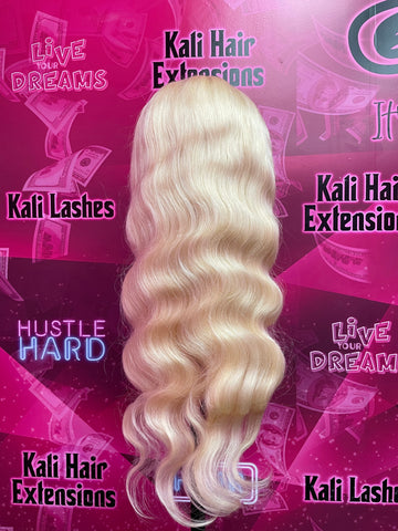"Kali" 613 Transparent Lace front wig 13*4