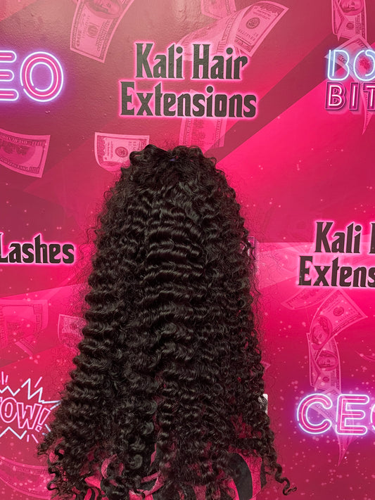 "Kali" Transparent lace Frontal wig
